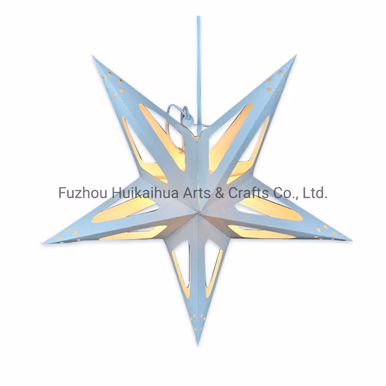 Christmas Ornaments Star Paper Lantern