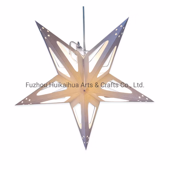 Christmas Ornaments Star Paper Lantern