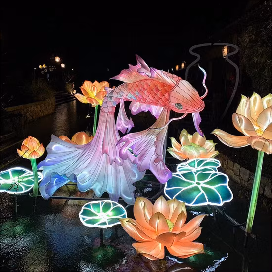 2022 Neueste chinesische Festival-Dekoration, lebendige chinesische Drachenlaterne