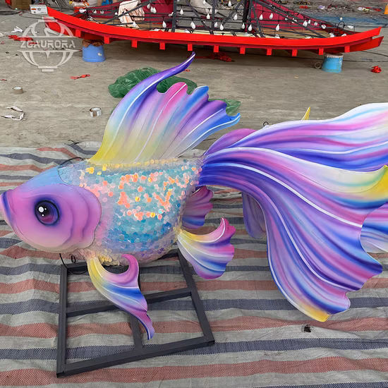 Riesige Outdoor-Show, chinesische Frühlingsfest-Lichter-Laterne